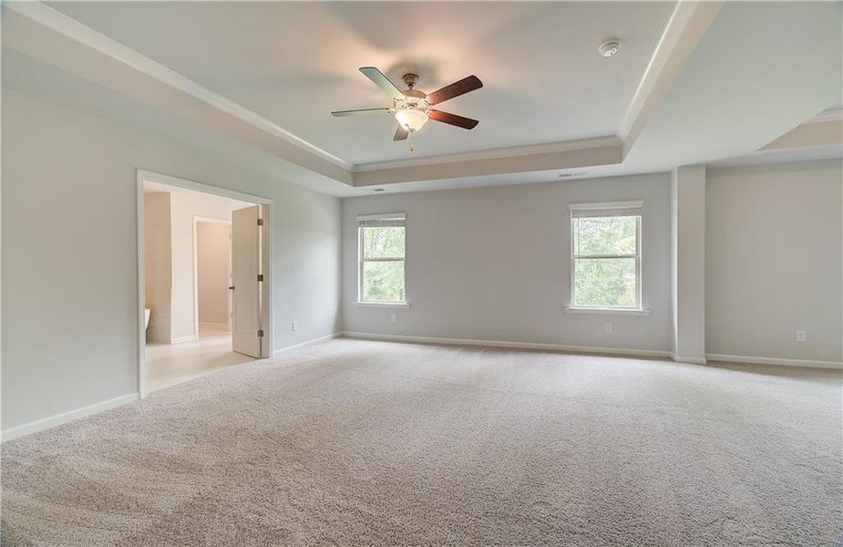 Spacious, unfurnished interior of a new home in Cambria at Traditions, Hampton (Image 27).