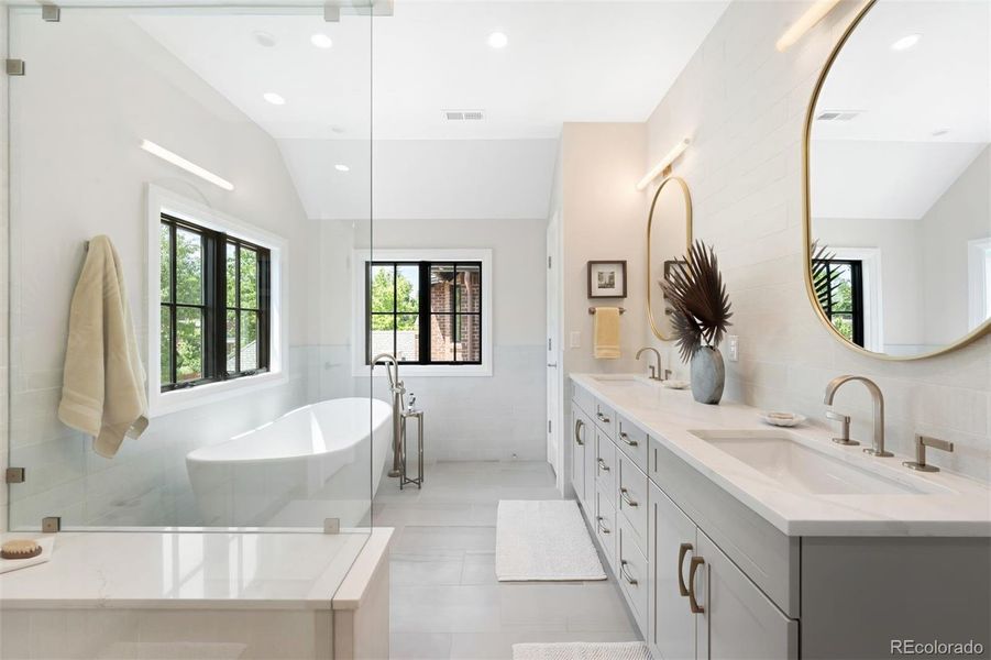 Furnished interior view inside a new home in , Denver (Image 5). Furnished interior view inside a new home in , Denver (Image 5).