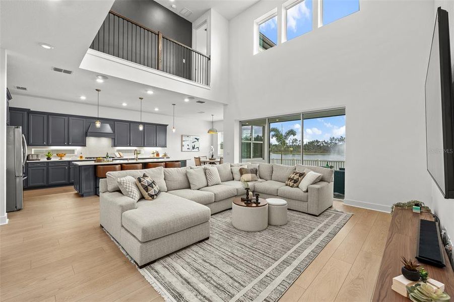 Furnished interior view inside a new home in , Wesley Chapel (Image 13).