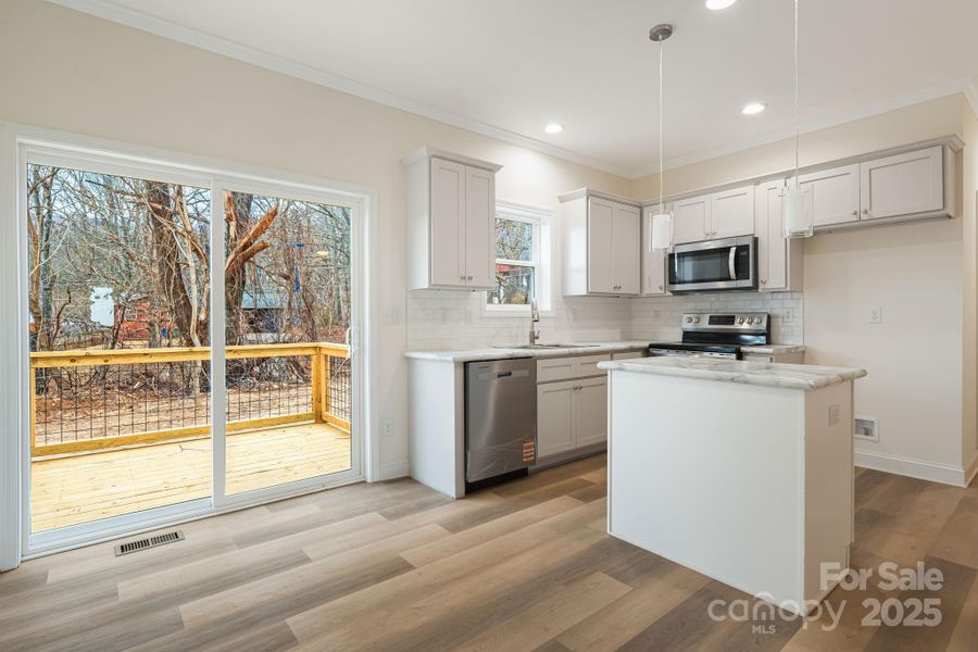 Furnished interior view inside a new home in , Swannanoa (Image 10).