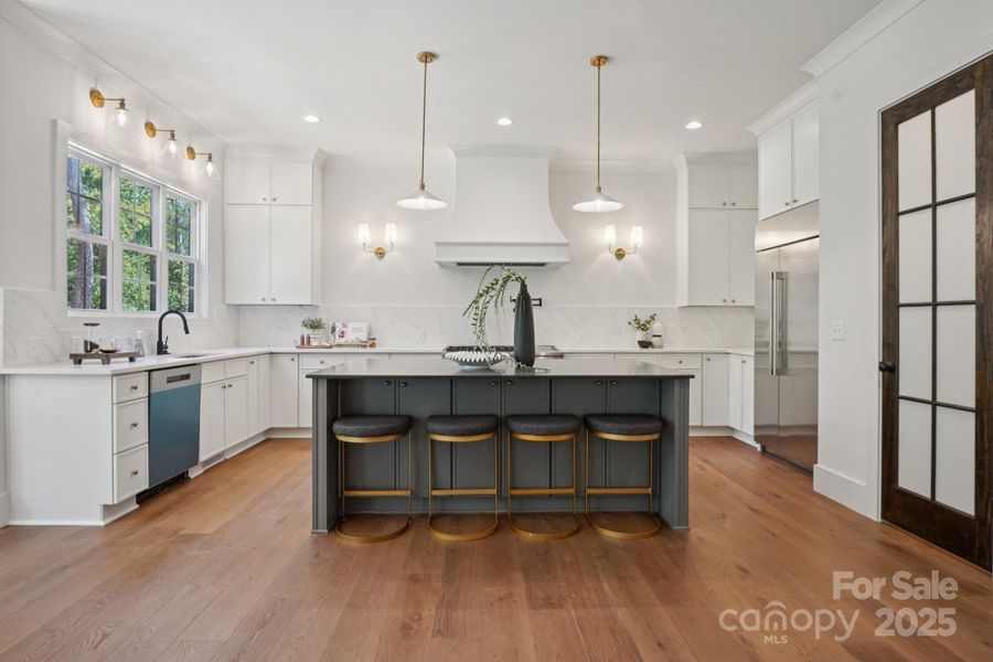 Furnished interior view inside a new home in , Huntersville (Image 5).