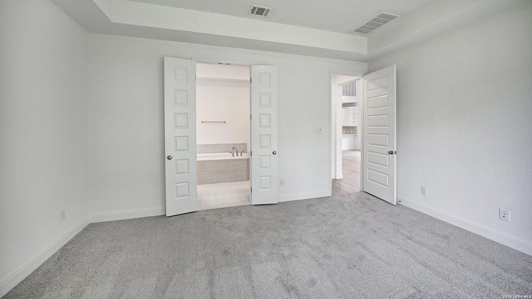 Spacious, unfurnished interior of a new home in Kallison Ranch, San Antonio (Image 27). Spacious, unfurnished interior of a new home in Kallison Ranch, San Antonio (Image 27).
