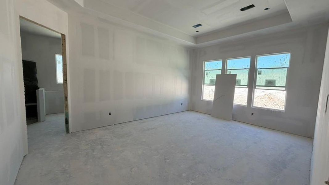 In-progress construction of a new home in Grayson Ridge, Van Alstyne, TX (Image 6).
