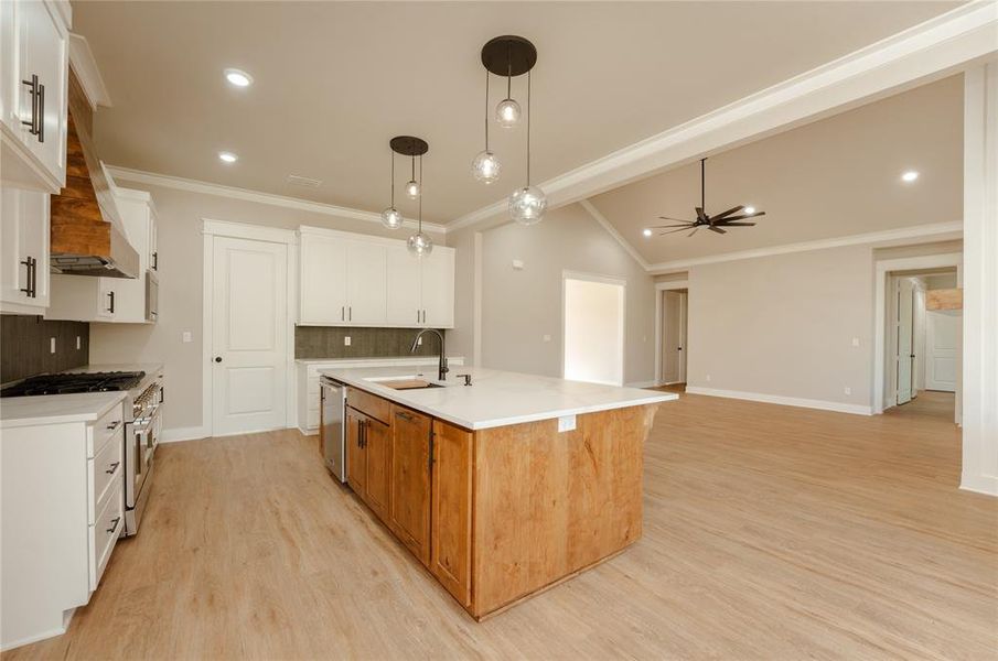 Furnished interior view inside a new home in , Tyler (Image 8).