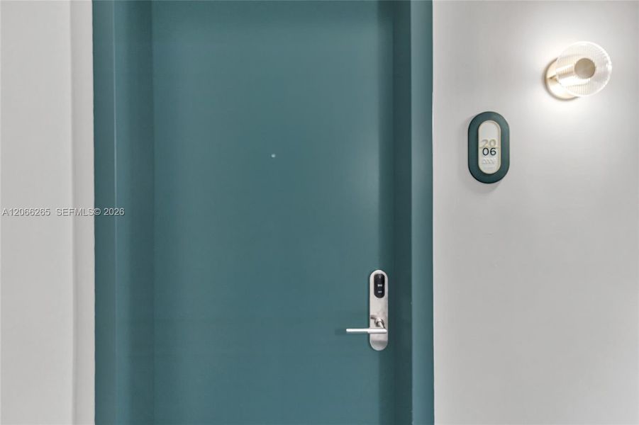 Close-up of interior finishes inside a home in , Miami (Image 21).