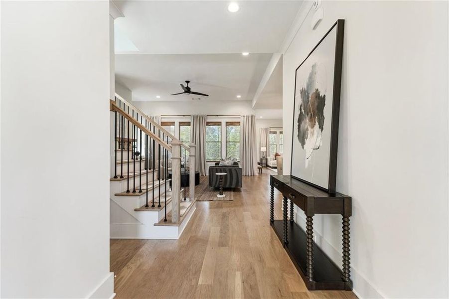 Furnished interior view inside a new home in , Buford (Image 15).