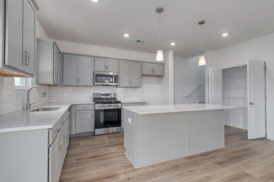 Furnished interior view inside a new home in Garden Grove, Conway (Image 16).
