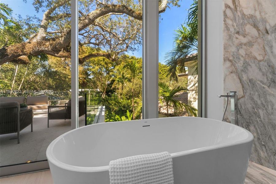 Close-up of interior finishes inside a home in , Miami (Image 20).