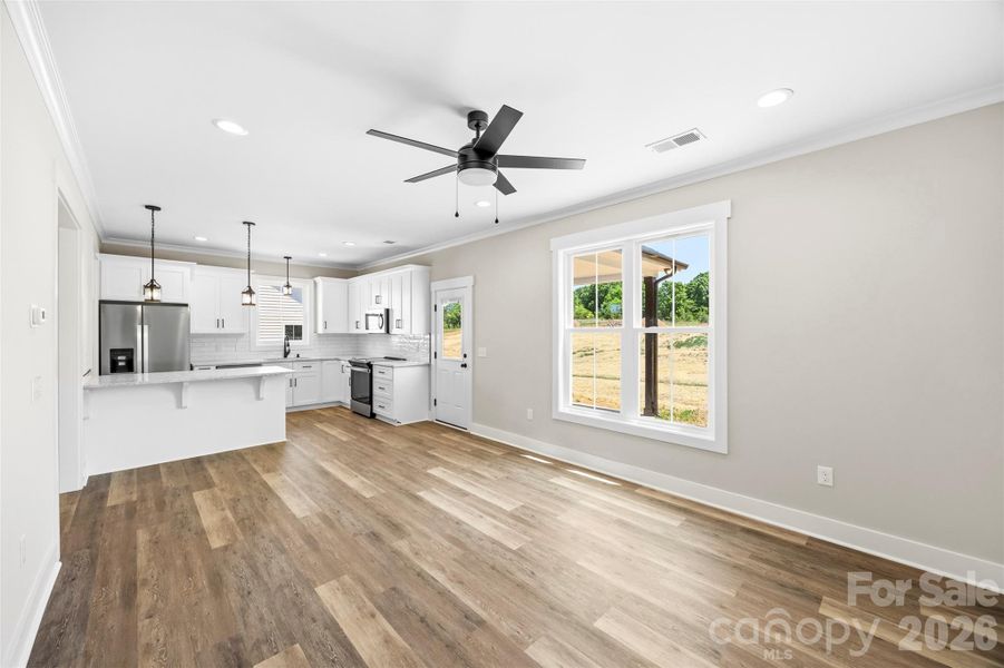 Spacious, unfurnished interior of a new home in , Albemarle (Image 26).