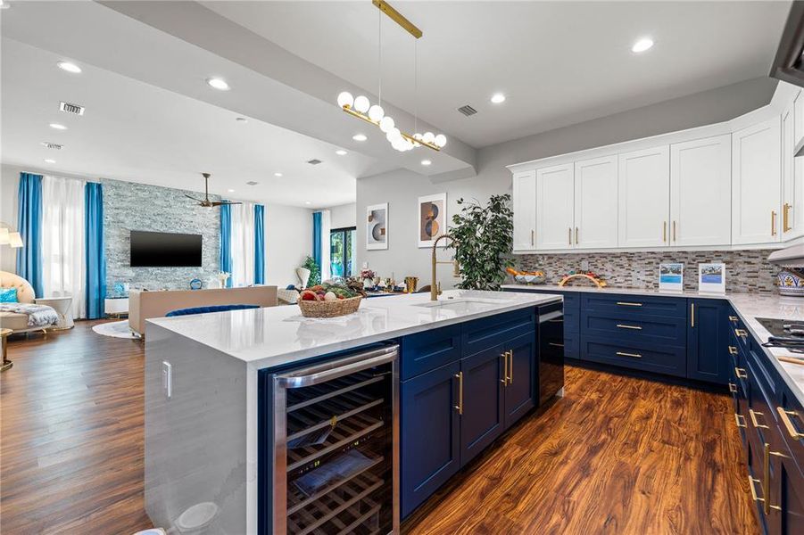 Furnished interior view inside a new home in , Gulfport (Image 15).