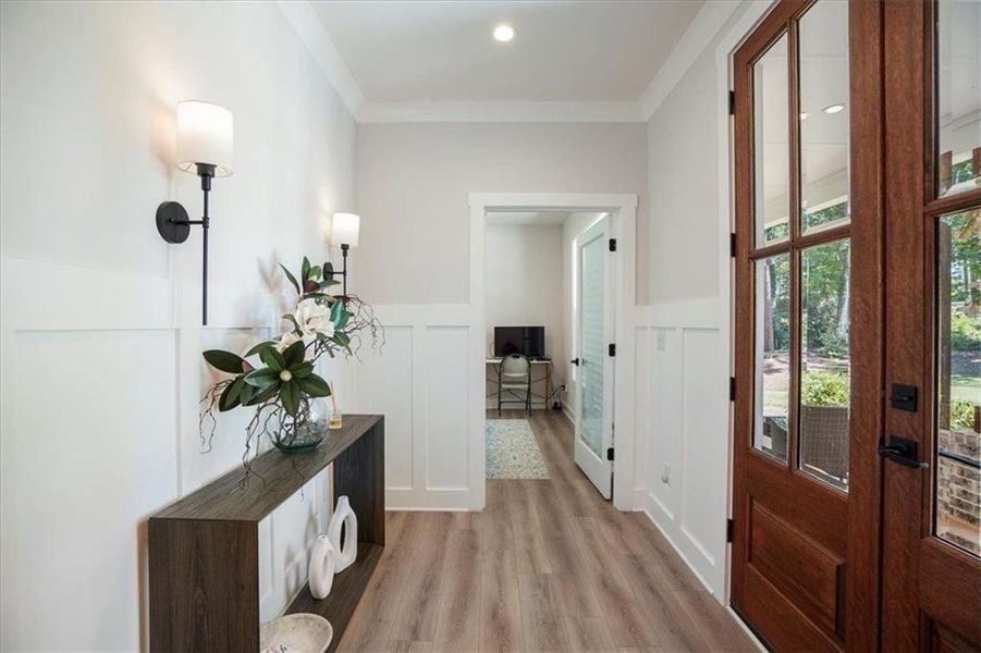 Furnished interior view inside a new home in , Acworth (Image 56).