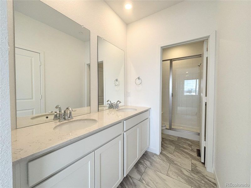 Furnished interior view inside a new home in , Centennial (Image 5).