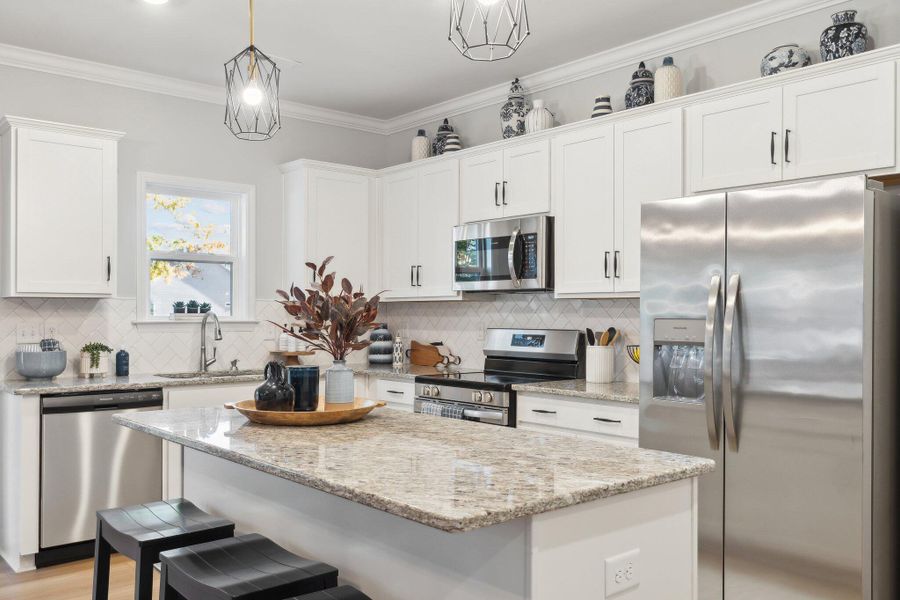 Furnished interior view inside a new home in , Summerville (Image 18).