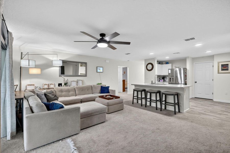 Furnished interior view inside a new home in , Port St. Lucie (Image 7).