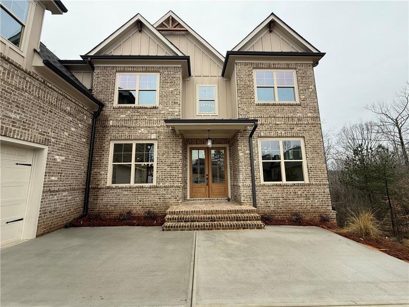 Front exterior of a new home in , Jefferson, GA, highlighting curb appeal (Image 26).