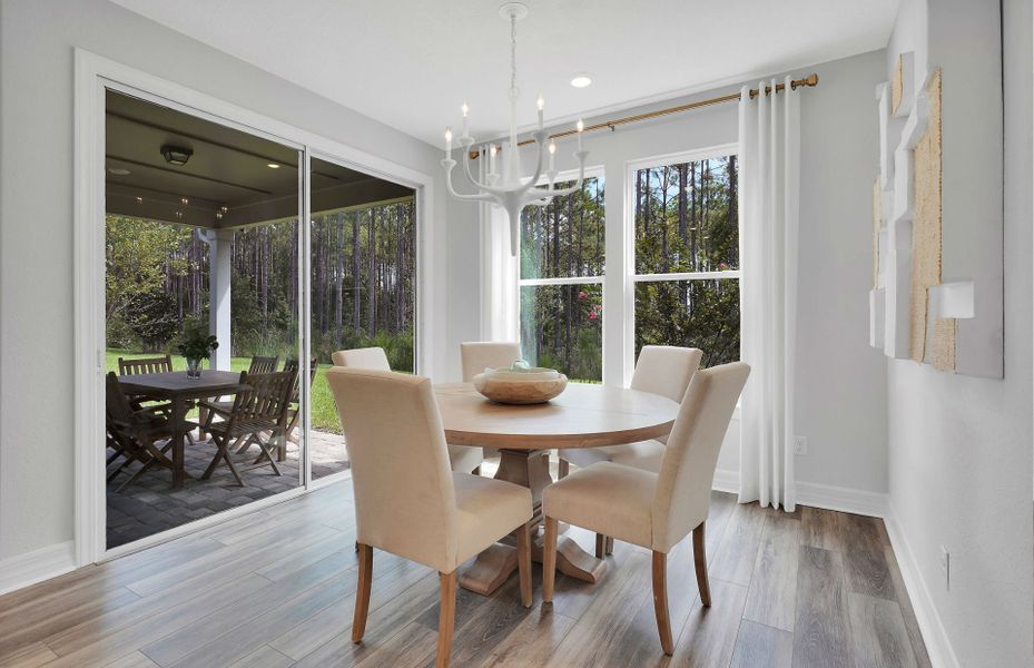 Representative furnished interior of a home built from the Mystique by Pulte Homes in Waterways, Richmond Hill (Image 15). Representative furnished interior of a home built from the Mystique by Pulte Homes in Waterways, Richmond Hill (Image 15).