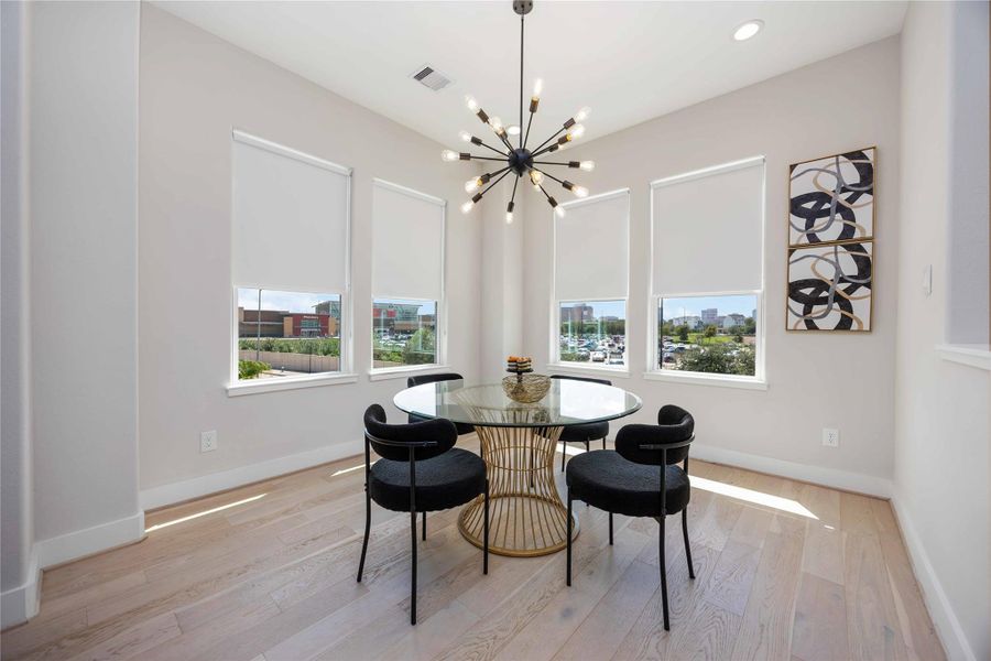 Furnished interior view inside a new home in , Houston (Image 28). Furnished interior view inside a new home in , Houston (Image 28).