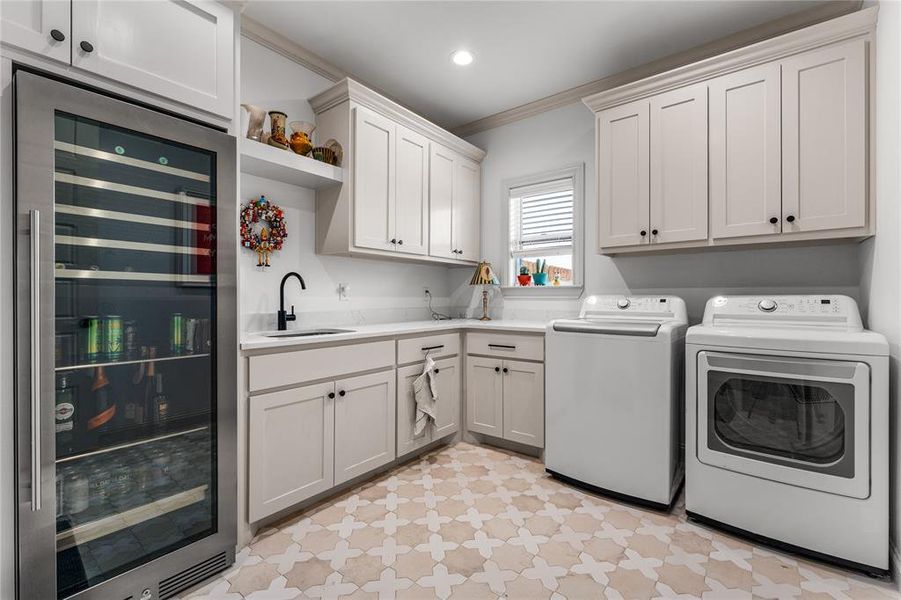Furnished interior view inside a new home in , Woodway (Image 20).