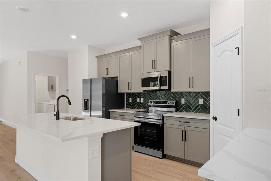 Furnished interior view inside a new home in , Citrus Springs (Image 6). Furnished interior view inside a new home in , Citrus Springs (Image 6).