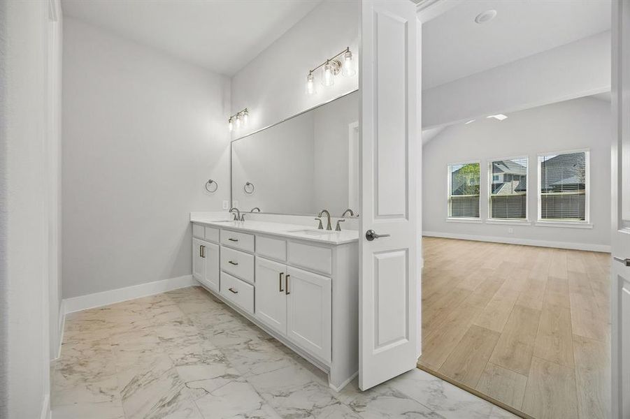 Furnished interior view inside a new home in , McKinney (Image 13).