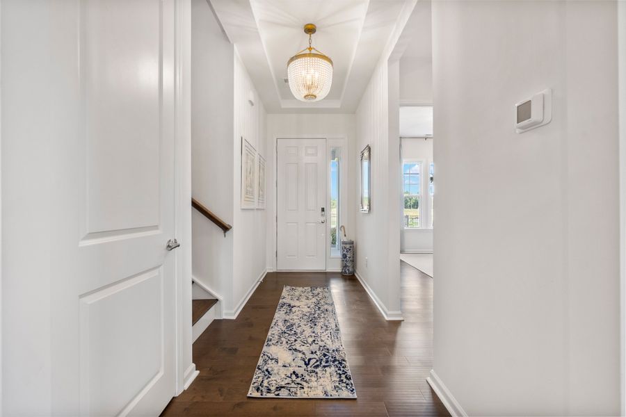 Representative furnished interior of a home built from the Pembrooke by Taylor Morrison in River Falls, Tega Cay (Image 11).