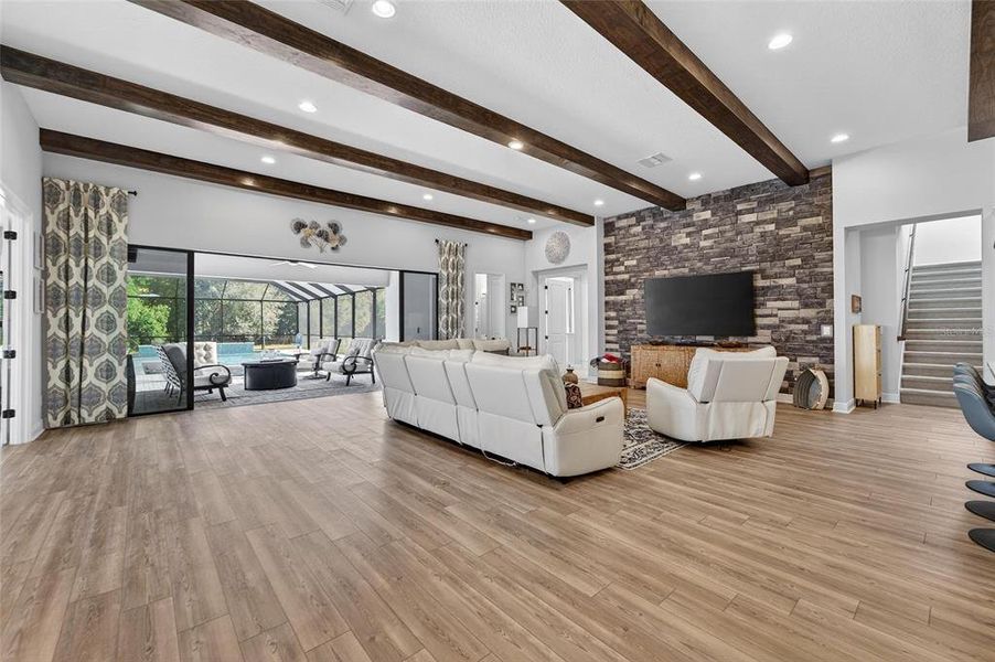 Furnished interior view inside a new home in Creek Ridge Preserve, Lithia (Image 8). Furnished interior view inside a new home in Creek Ridge Preserve, Lithia (Image 8).