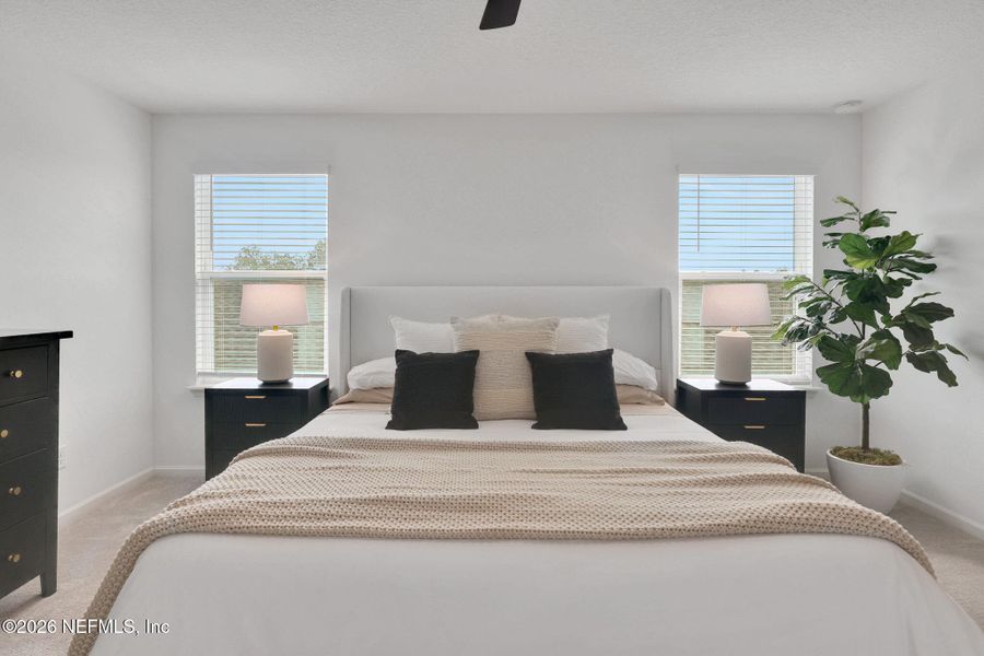 Furnished interior view inside a new home in St Augustine Lakes, St. Augustine (Image 31). Furnished interior view inside a new home in St Augustine Lakes, St. Augustine (Image 31).