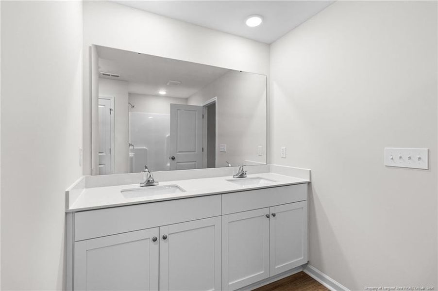 Double Vanity - Primary Suite Bathroom
