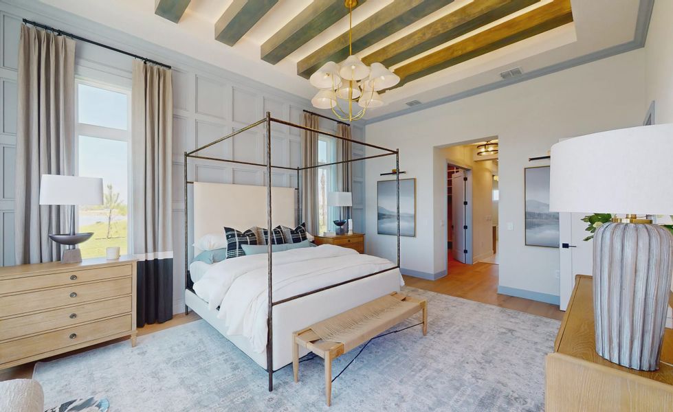 Furnished interior view inside a new home in Palmera, Venice (Image 15).