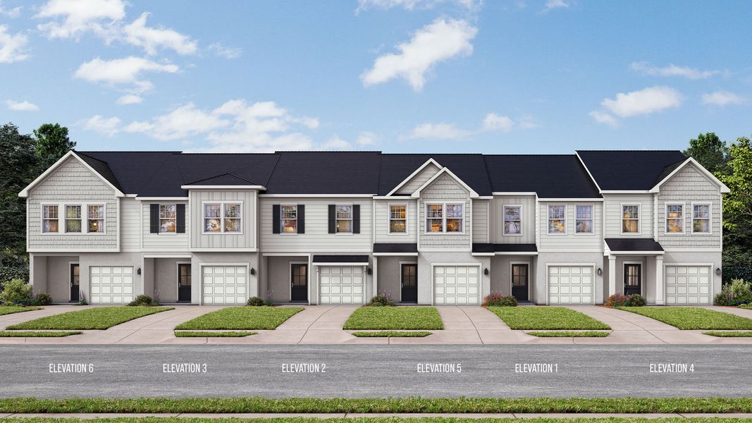 Representative exterior photo of a completed home built from the Leila by DRB Homes in Twin Oaks, Zephyrhills, FL (Image 1). Representative exterior photo of a completed home built from the Leila by DRB Homes in Twin Oaks, Zephyrhills, FL (Image 1).