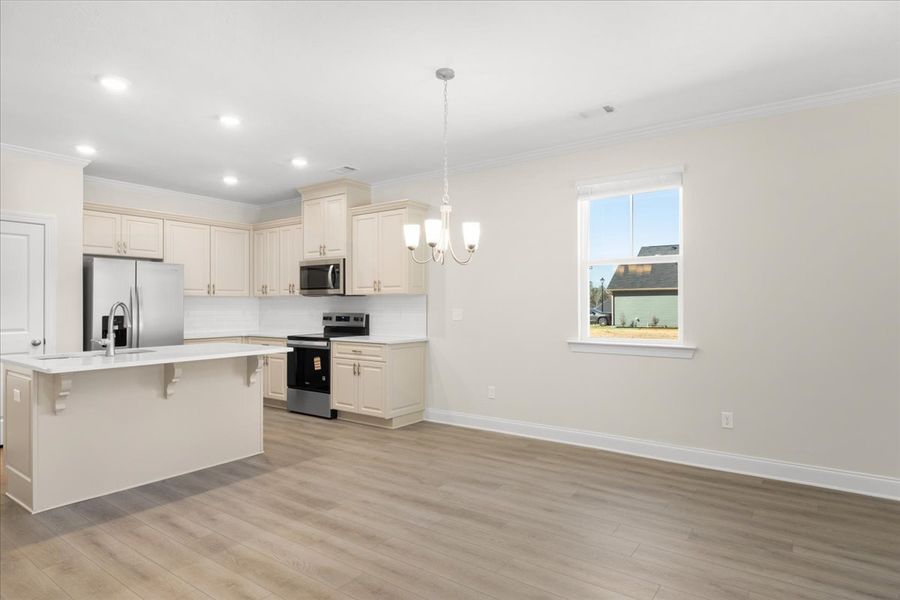 Furnished interior view inside a new home in Windsor, North Augusta (Image 10).