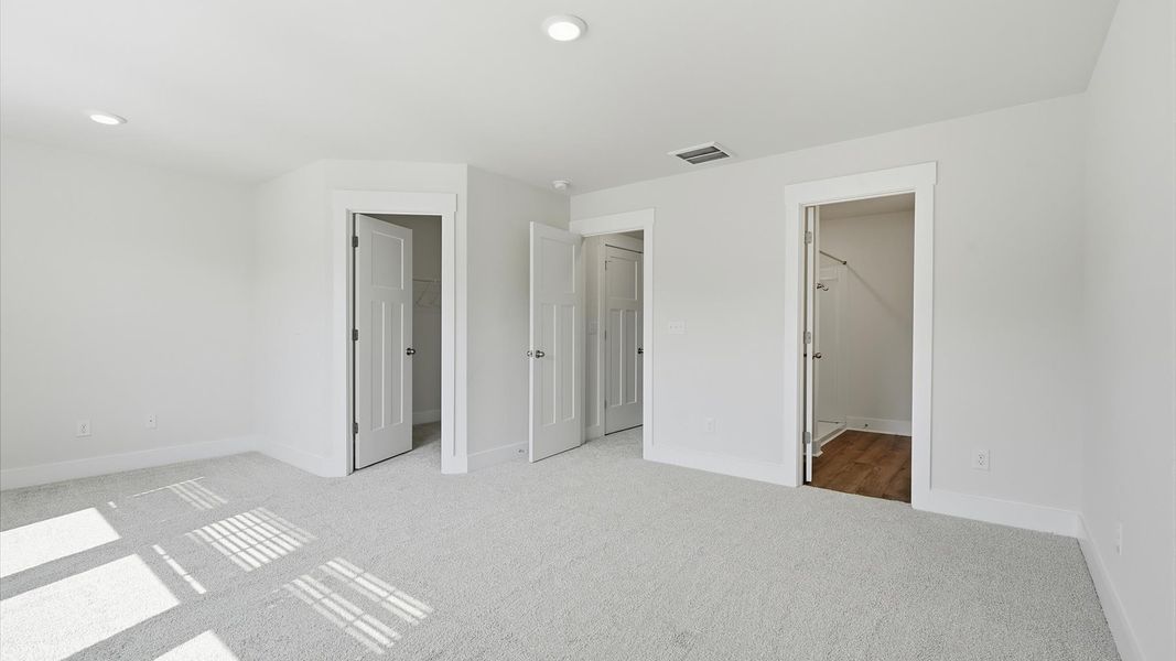Primary suite that offers first-rate relaxation with established style and elevated finishes at Marion Square