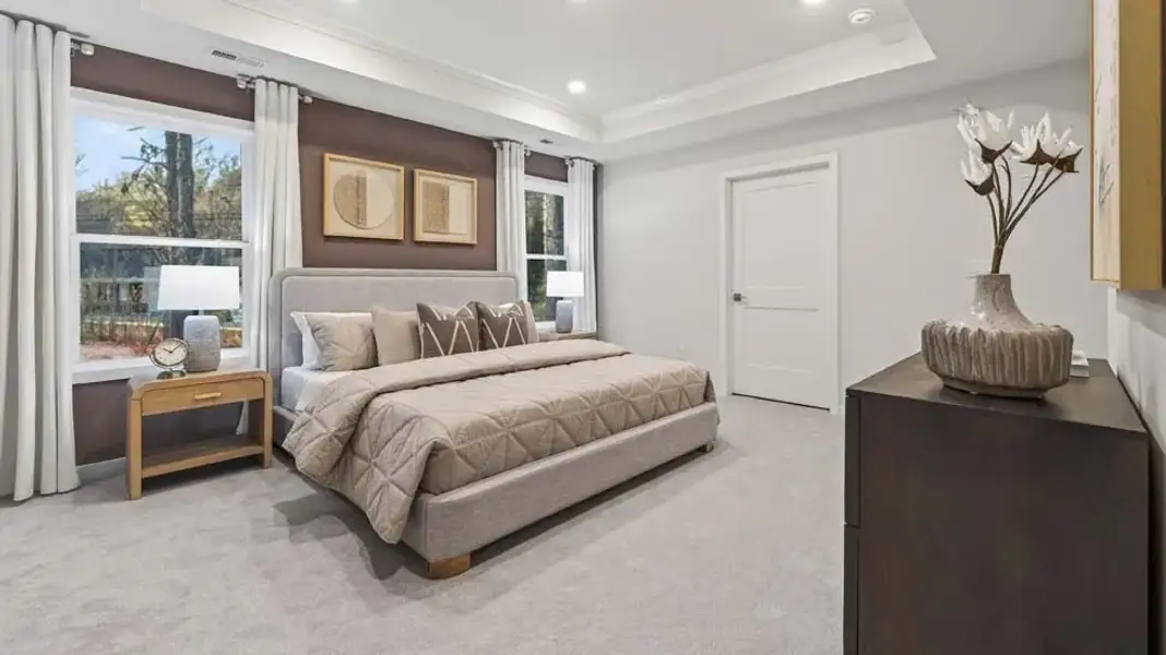 Furnished interior view inside a new home in Laurelbrook, Sherrills Ford (Image 25). Furnished interior view inside a new home in Laurelbrook, Sherrills Ford (Image 25).