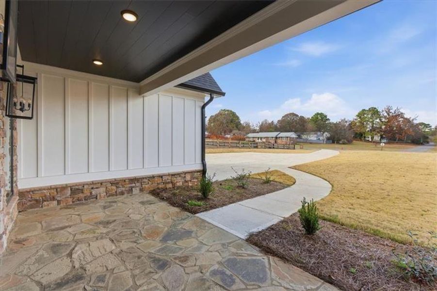 Exterior details and patio area of a home in , Cartersville (Image 27). Exterior details and patio area of a home in , Cartersville (Image 27).