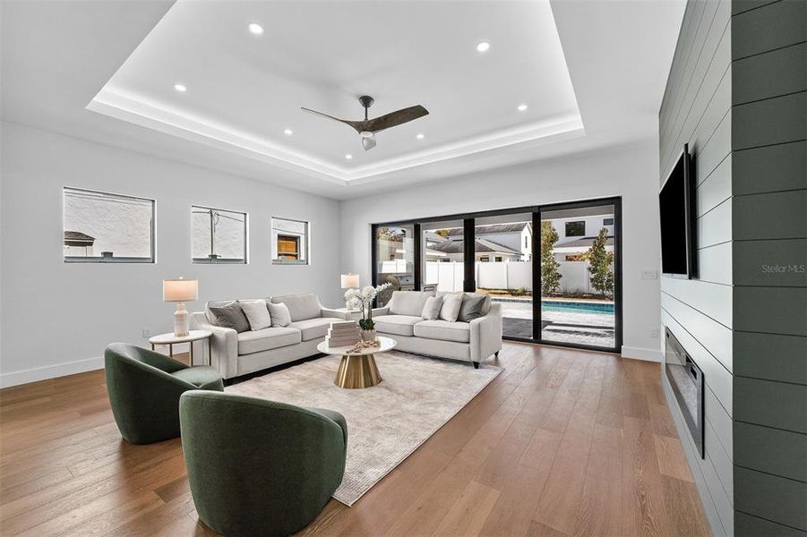 Furnished interior view inside a new home in , Orlando (Image 15).