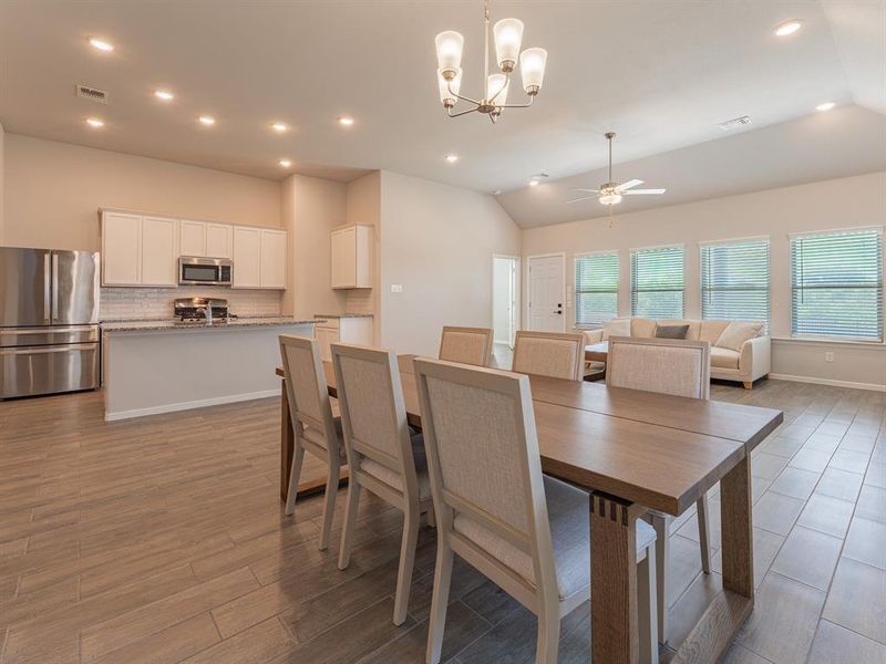 Furnished interior view inside a new home in , Fort Worth (Image 14).