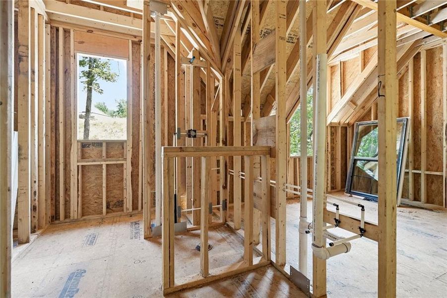 In-progress construction of a new home in , Alpharetta, GA (Image 23). In-progress construction of a new home in , Alpharetta, GA (Image 23).