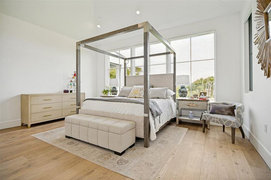 Furnished interior view inside a new home in The Residences, Irving (Image 17).