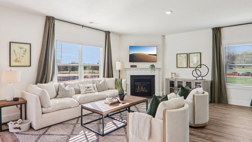 Furnished interior view inside a new home in Fieldcrest Acres, Blountville (Image 7).