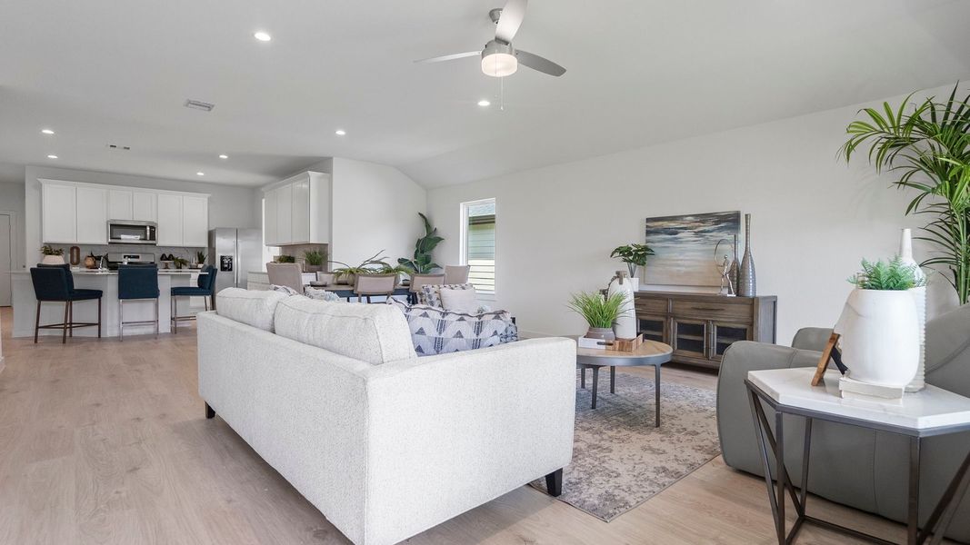 Furnished interior view inside a new home in Emberly, Beasley (Image 13).