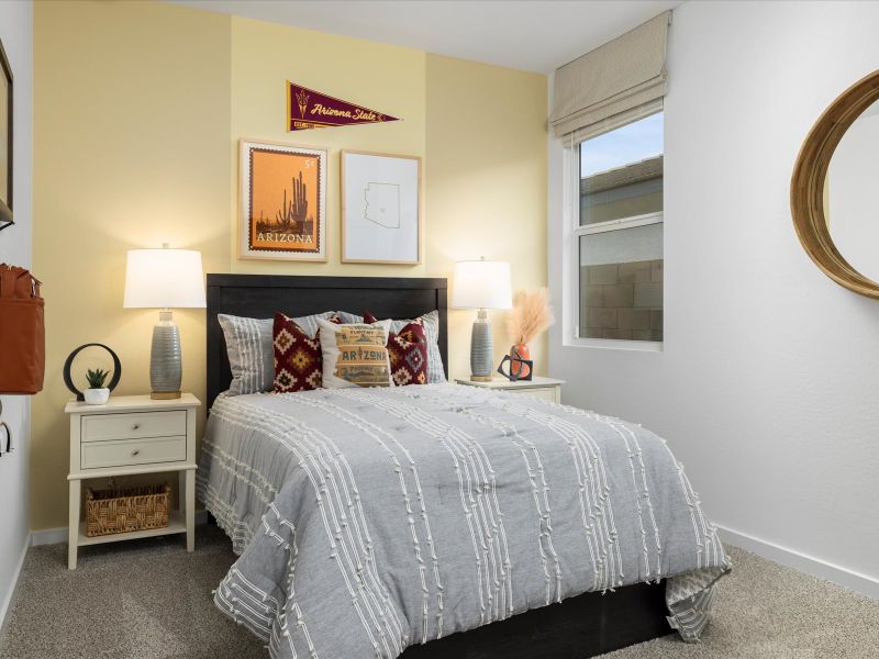 The Leslie floorplan modeled at Anthem at Merrill Ranch