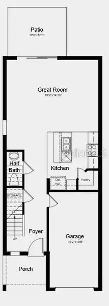 2D floor plan layout of this home in , Nokomis, FL (Image 3).