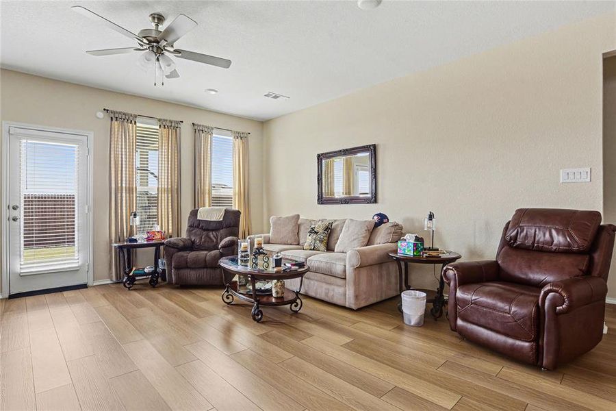 Furnished interior view inside a new home in Waterscape, Royse City (Image 13).