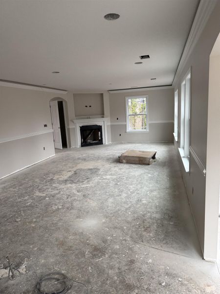 In-progress construction of a new home in Fall Creek, Inman, SC (Image 4).