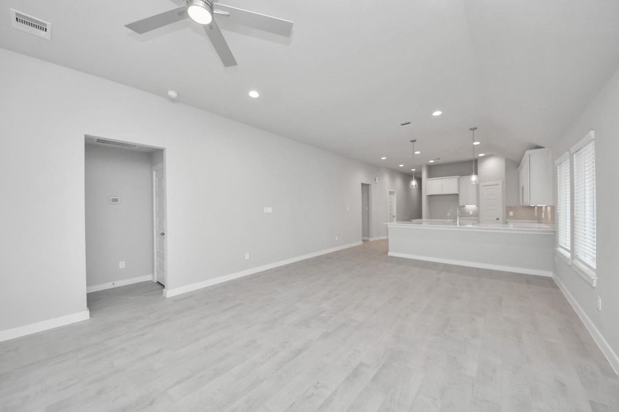 View from the living room area.