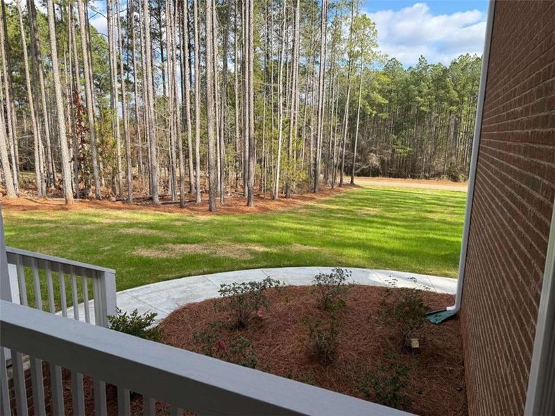 Exterior details and patio area of a home in , Mansfield (Image 25).