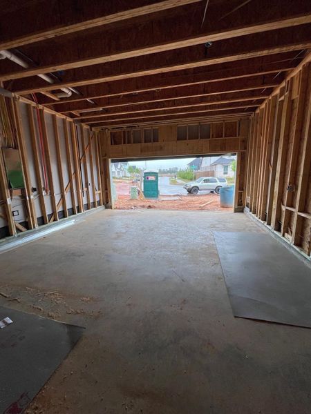 In-progress construction of a new home in Clopton Farms, Montgomery, TX (Image 4).