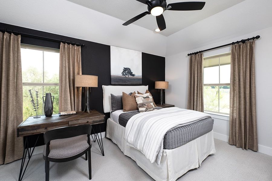 Furnished interior view inside a new home in Discovery Collection at Painted Tree Village, McKinney (Image 13).