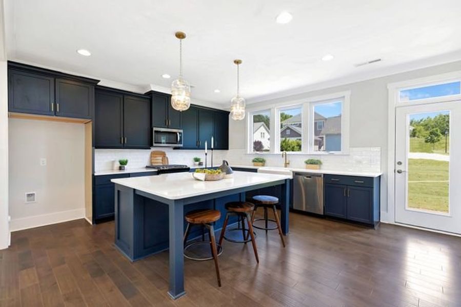 Representative furnished interior of a home built from the Lexa by True Homes in Lake Royale, Louisburg (Image 3). Representative furnished interior of a home built from the Lexa by True Homes in Lake Royale, Louisburg (Image 3).