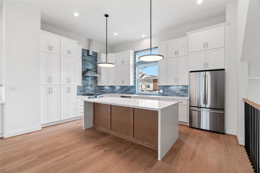 Furnished interior view inside a new home in , Houston (Image 12).